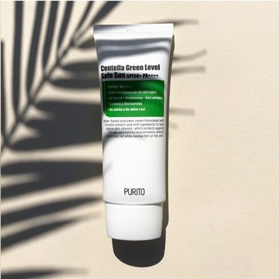 Солнцезащитный крем для чувствительной кожи PURITO Centella Green Level Sun Level Safe Sun SPF50+PA++++